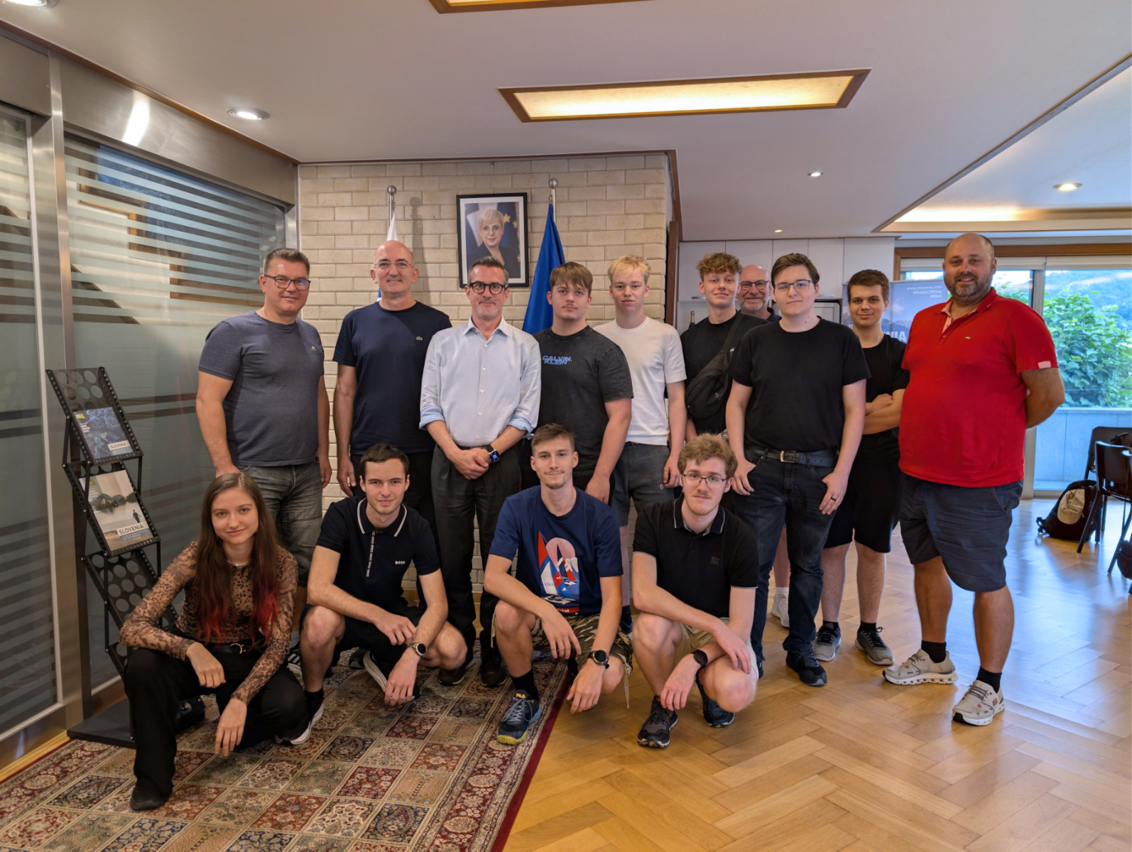 Skupinska fotografija v Južni Koreji